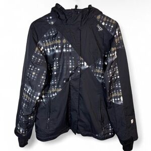Orage Prime 10 Insulated Ski Snowboard Coat Jacket Mens Size M Black Outdoor